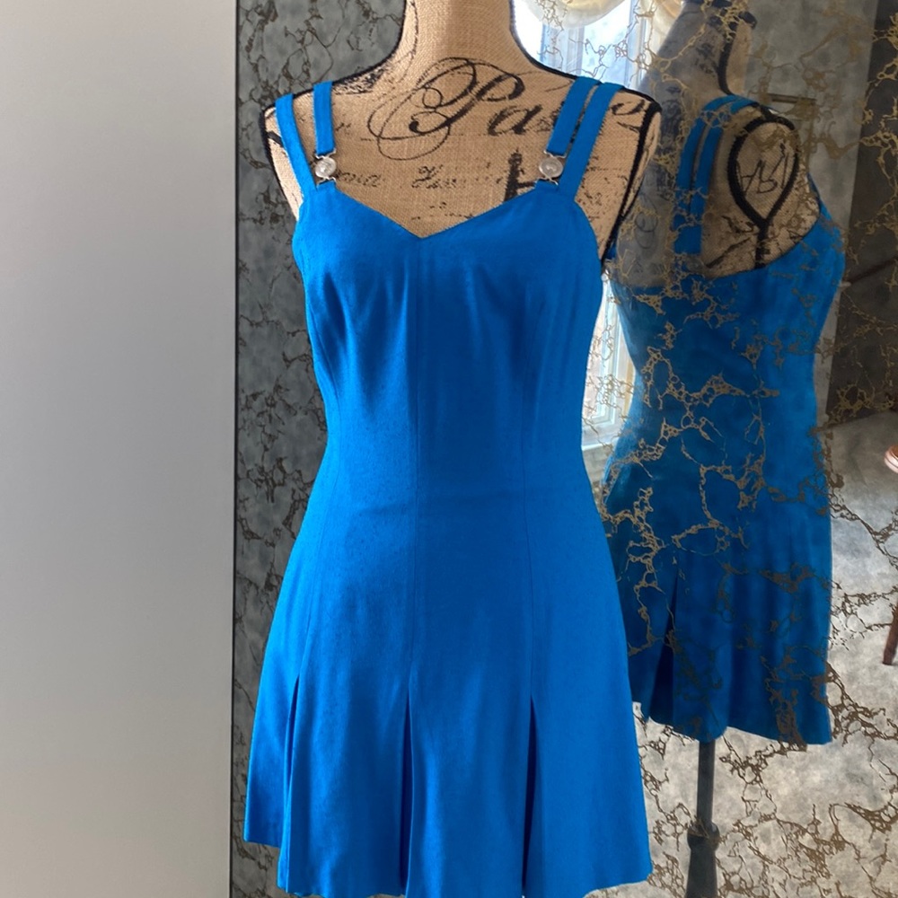 Versace Jeans Collection Blue Dress